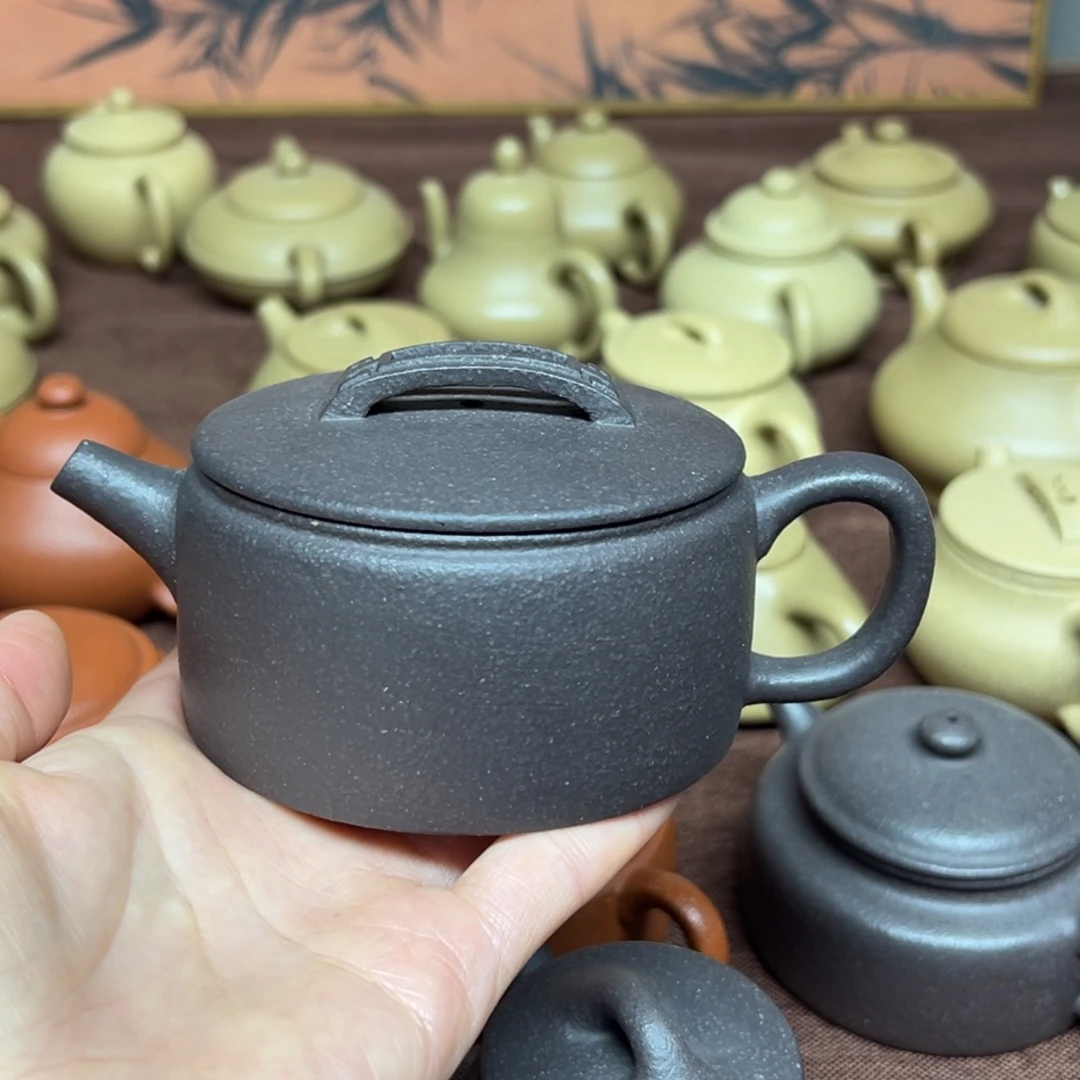 宜兴乌泥汉瓦壶200cc