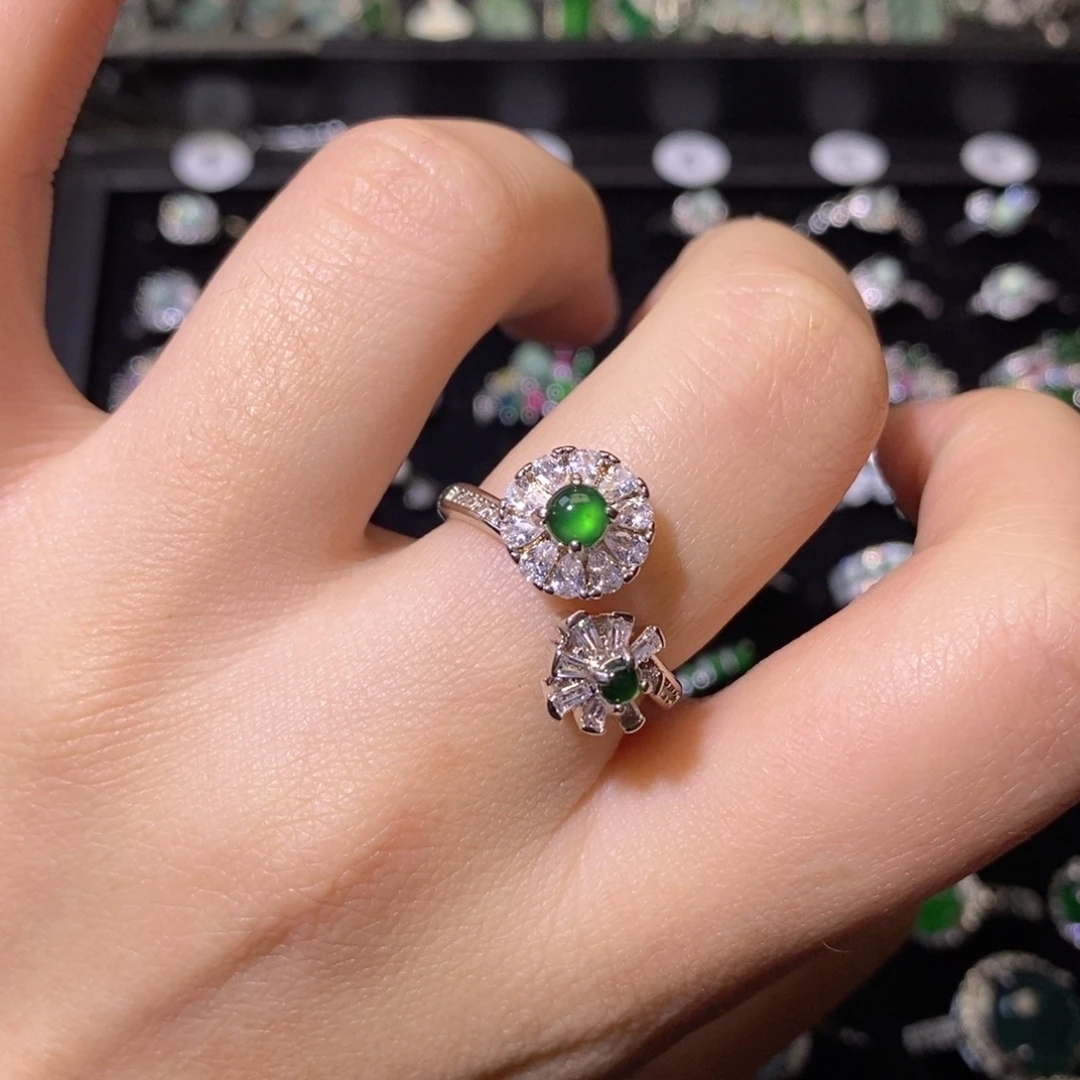 翡翠未镶嵌颈饰天然