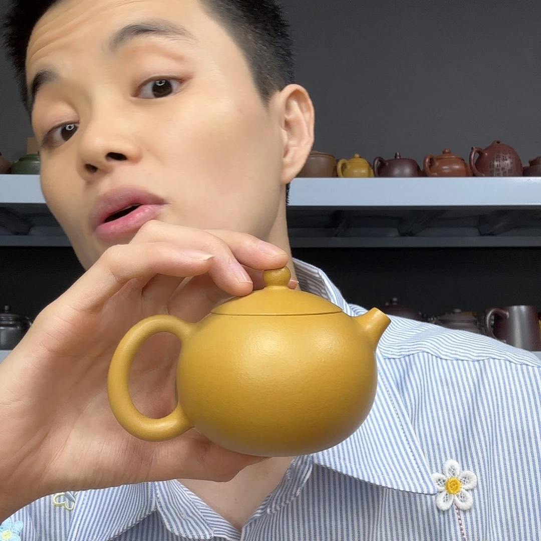 茶壶底槽青民间手艺人全手工制作