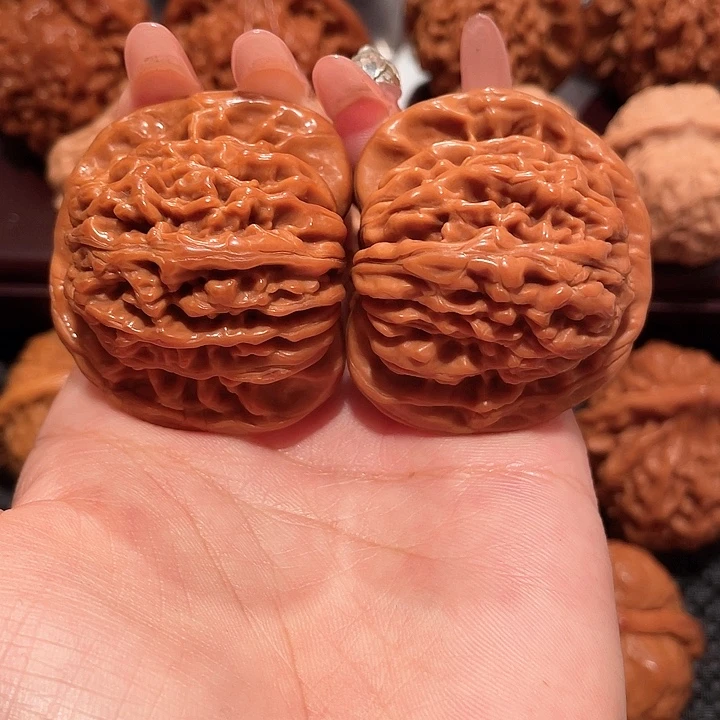 把件文玩核桃45四座楼精品