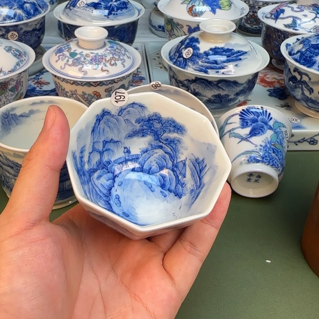 彦祖纯手工手绘茶具197