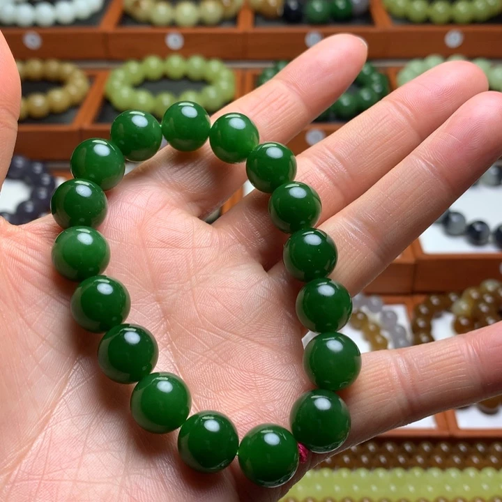 和田玉手串未镶嵌