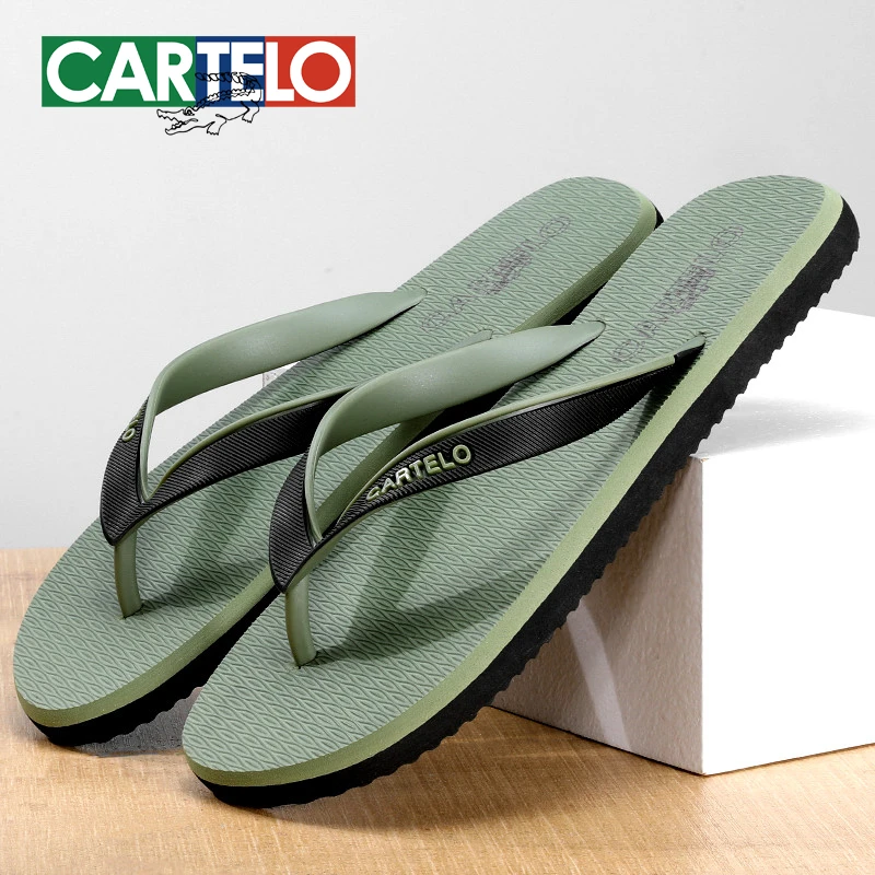 2025新款夏季男士人字拖鞋厚底软底撞色外穿防滑休闲韩版凉拖拖鞋