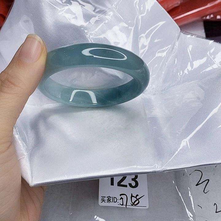 翡翠未镶嵌手镯一图一物实物为准