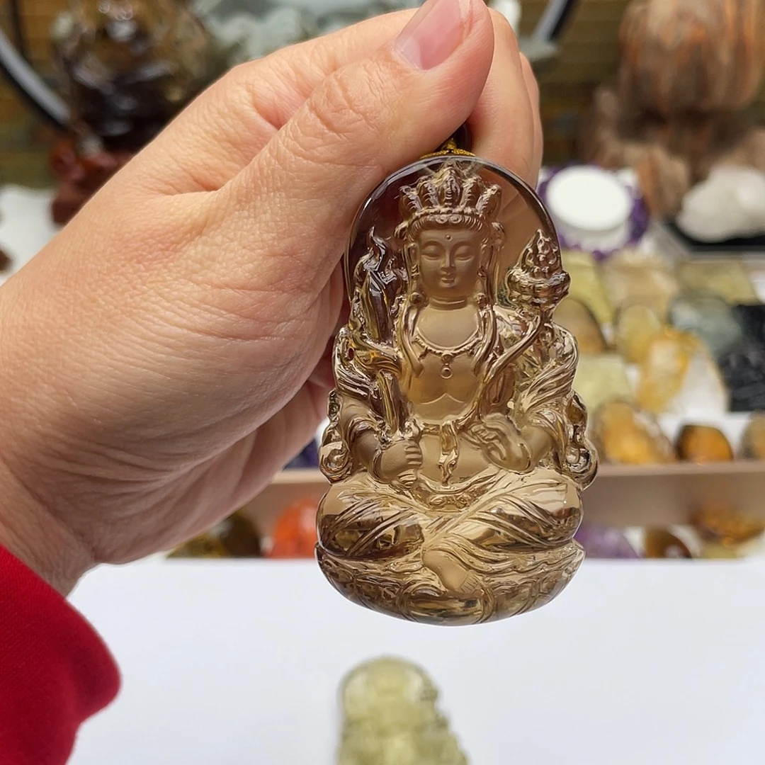 何***森水晶未镶嵌颈饰定制