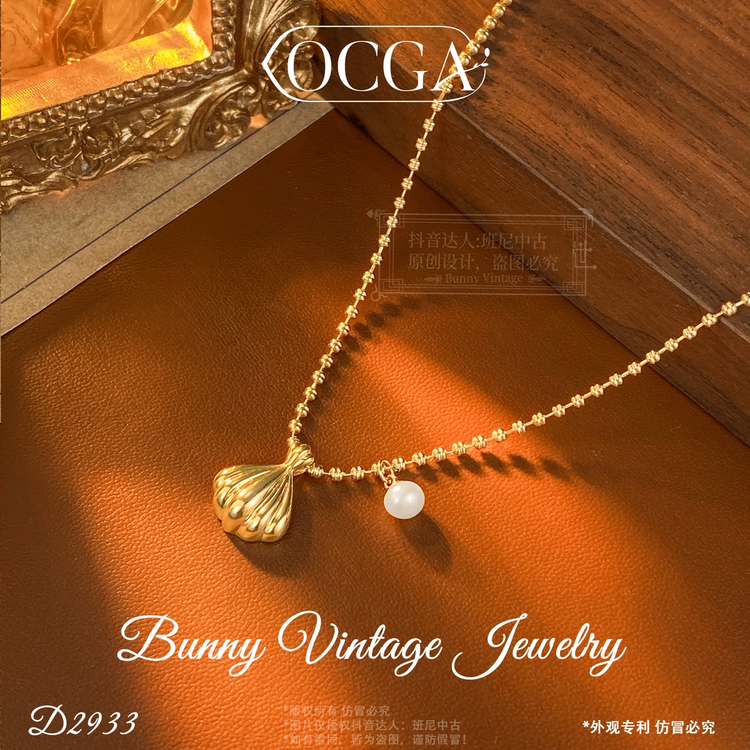 镀K金D2933 法★【海风气息】春OCGA 欧斯伽斯 项链