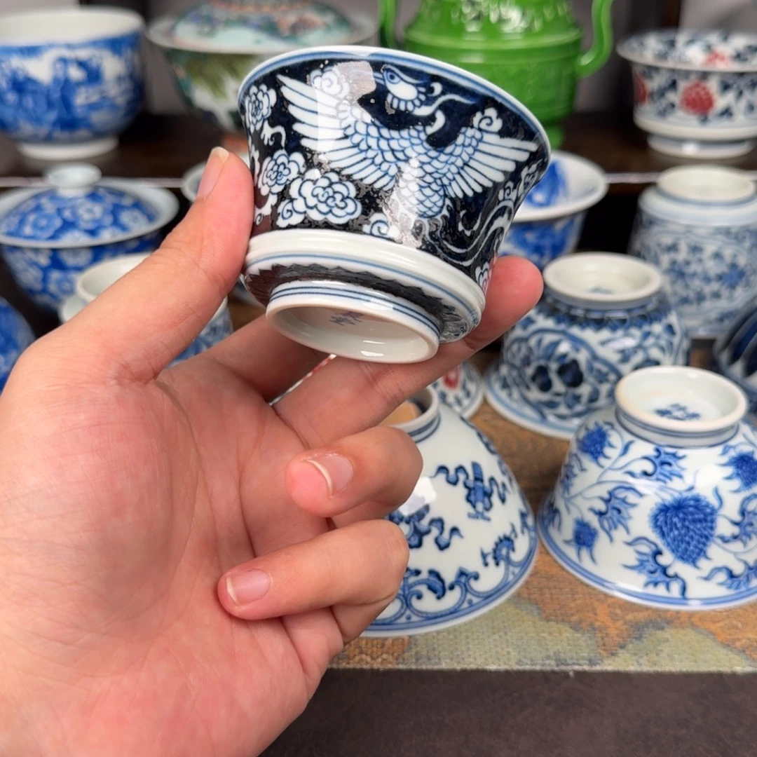现代手工手绘茶器