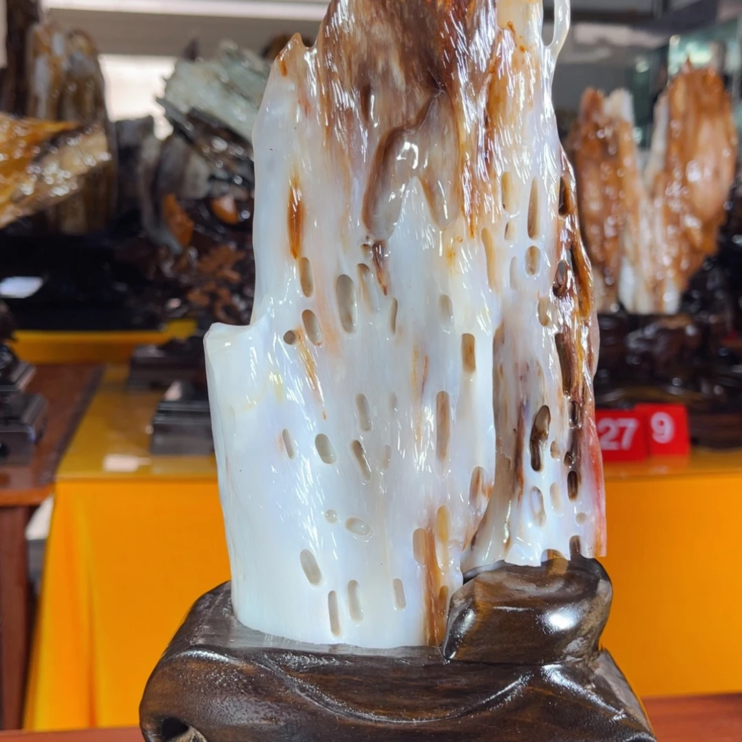 硅化玉未镶嵌珠宝奇石