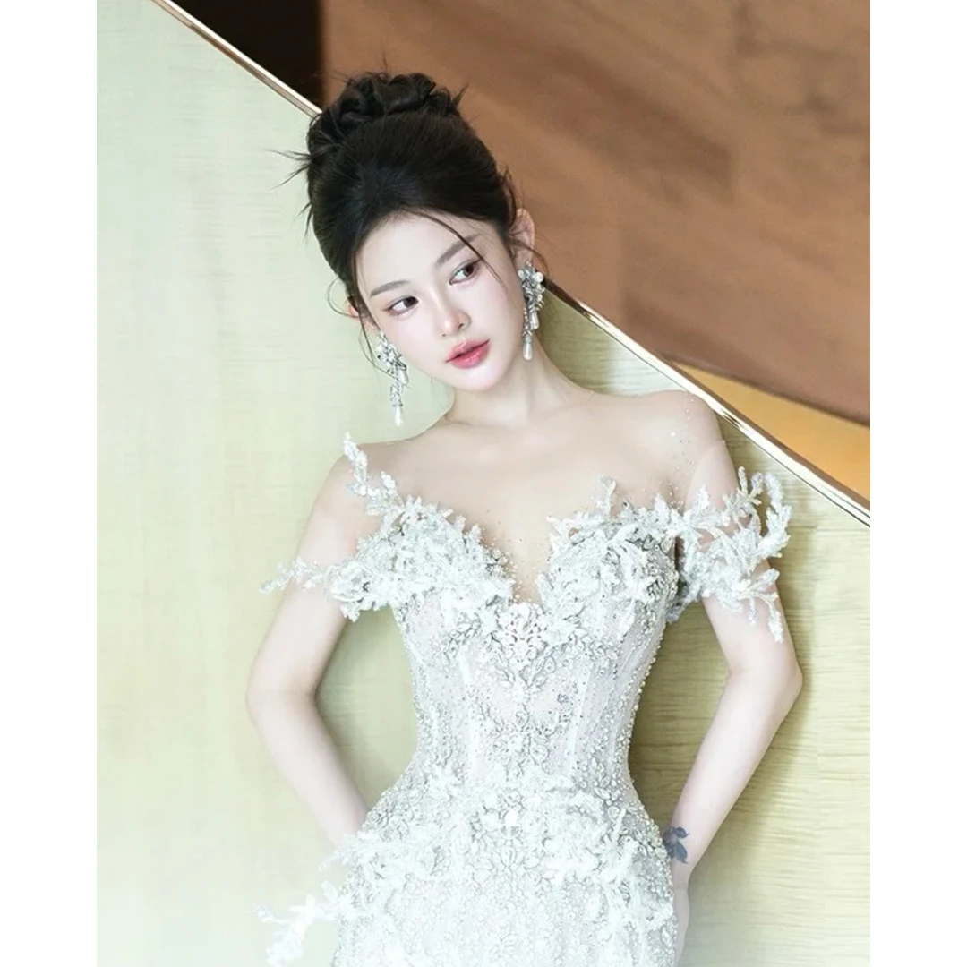 合金仿珍珠耳饰 南一｜小雪大课同款轻奢高定法式耳夹耳饰