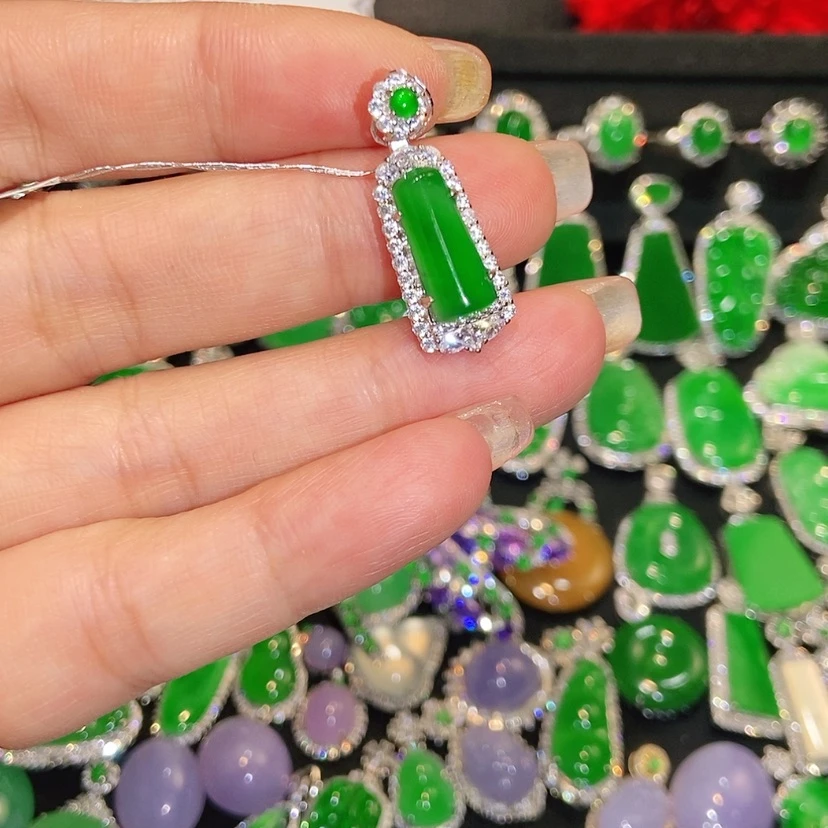 【闪购商品】翡翠未镶嵌颈饰天然翡翠