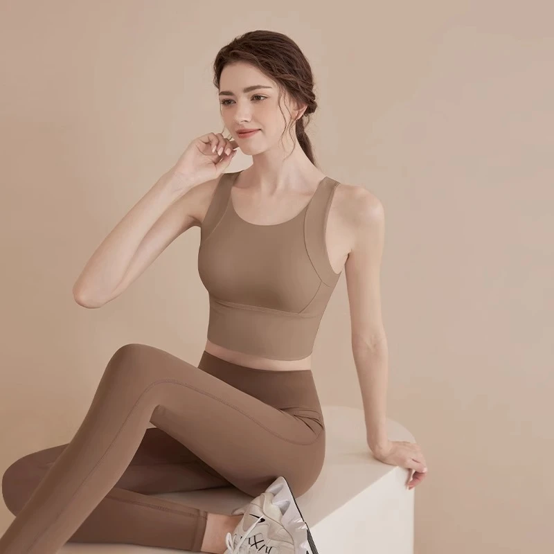 LILI高强度运动内衣女跑步防震防下垂文胸健身训练背心外穿瑜伽服