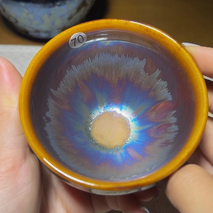 茶盏在栖落直播间选的好好看啊