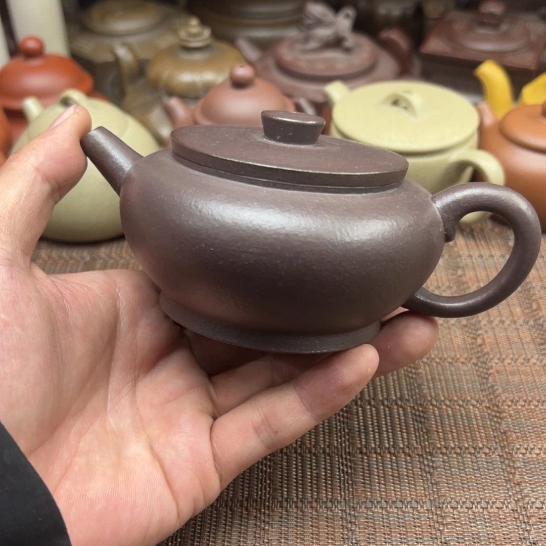 紫砂茶壶宜兴原矿紫砂壶200毫升容量
