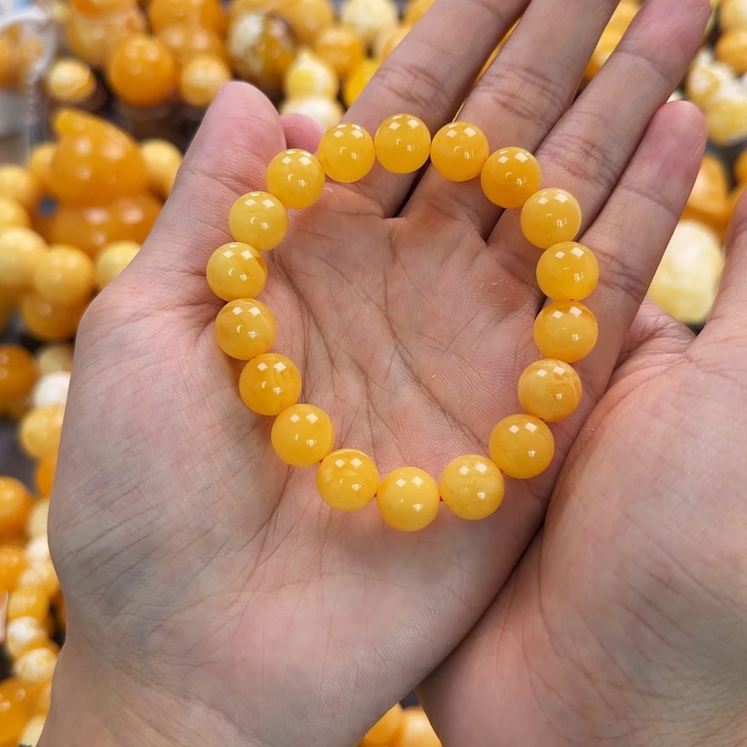 琥珀未镶嵌珠宝奇石11mm