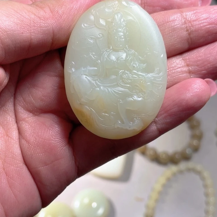 和田玉（糖玉）未镶嵌珠宝半成品