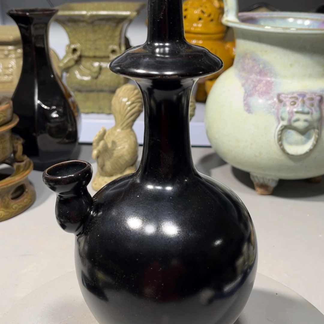 瓶汝窑瓶子品相完美