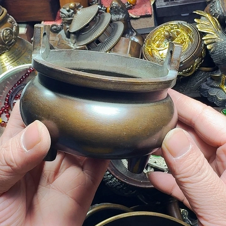 铜器摆件收收藏藏