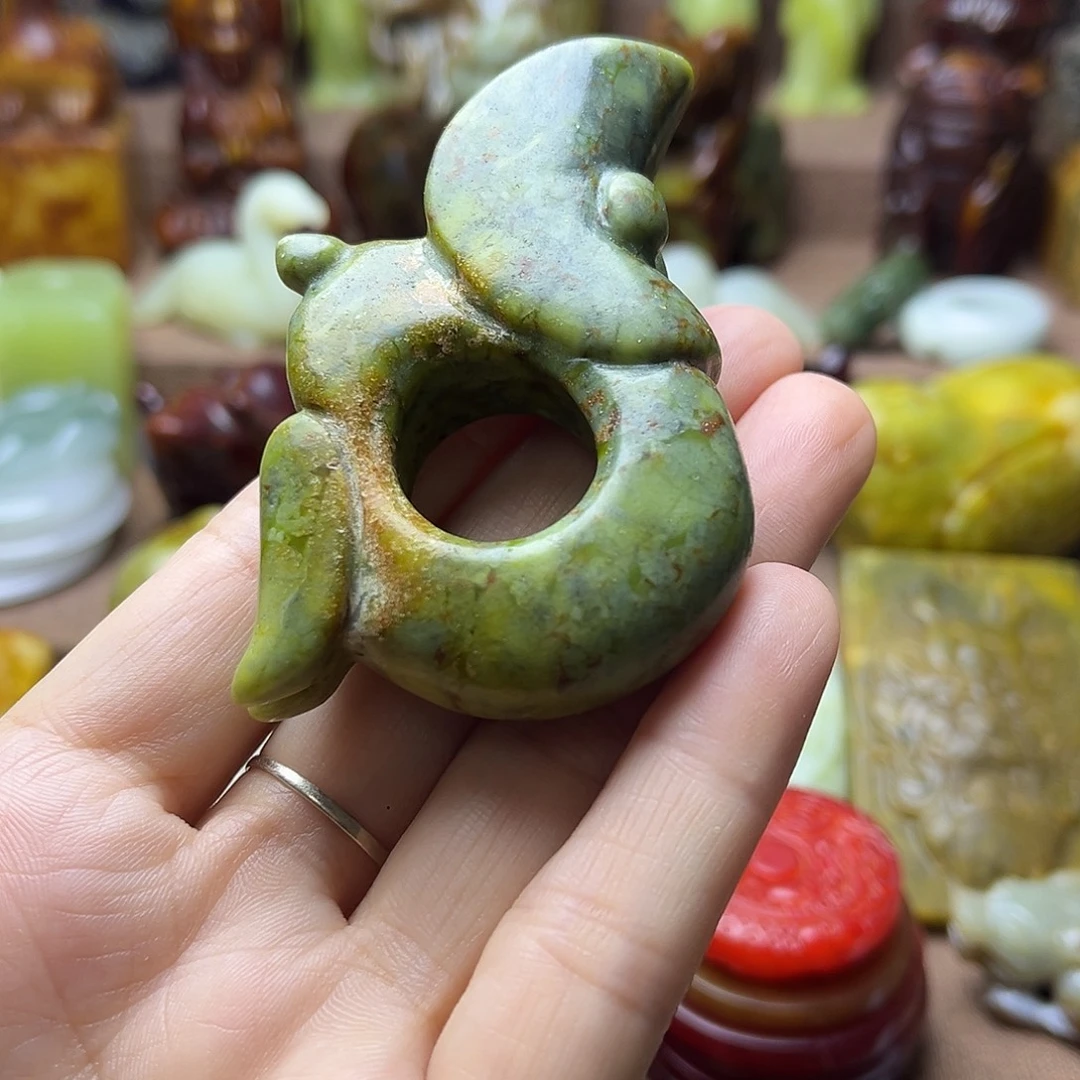 白玉菩提吊坠11。。