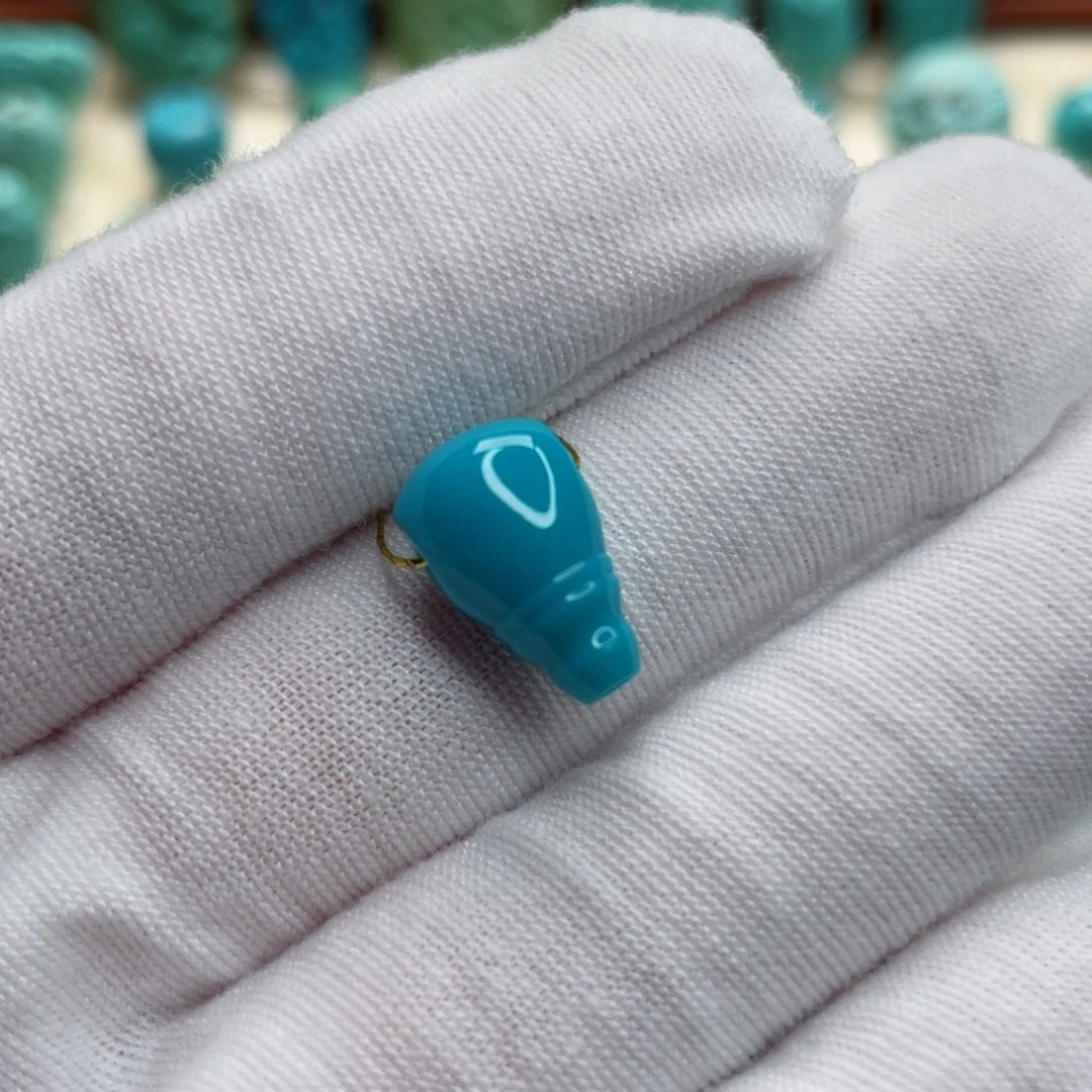 未镶嵌绿松石珠宝奇石