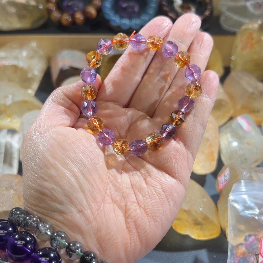 水晶未镶嵌手串水晶手链