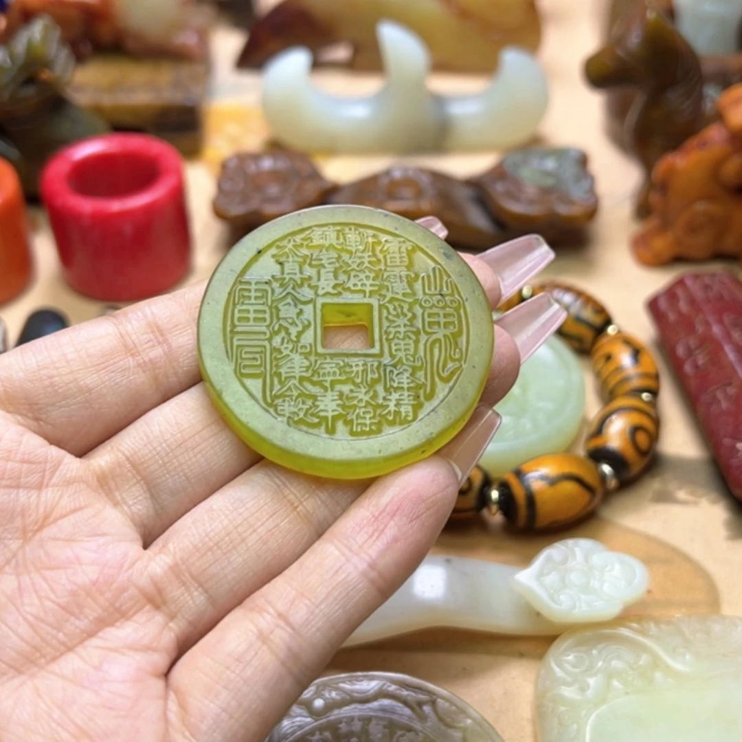 【闪购商品】蛇纹石玉颈饰未镶嵌