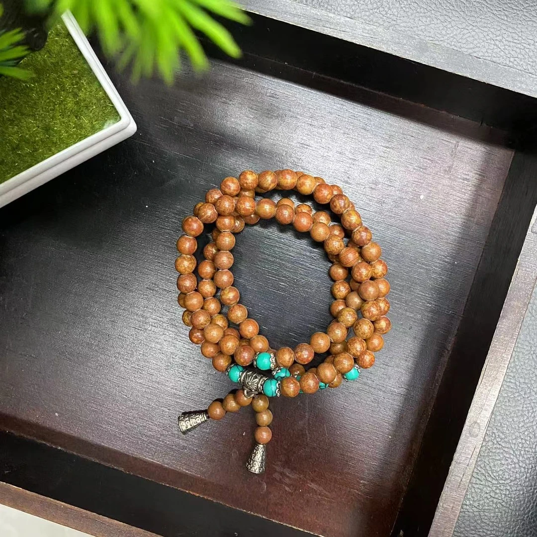 泗滨砭石108颗珠子男女通用手串