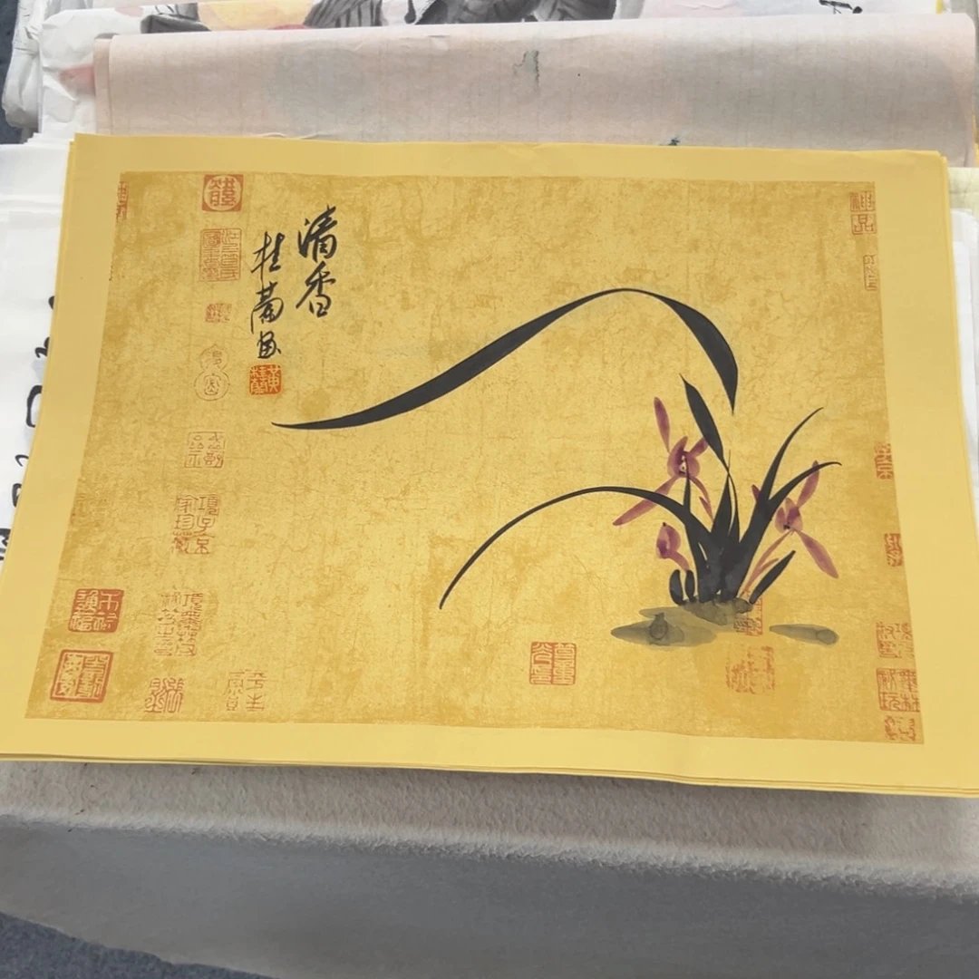 国画国画作品纯手绘