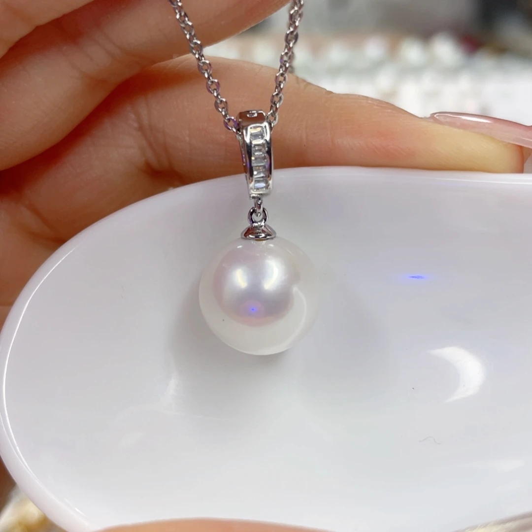 淡水珍珠未镶嵌吊坠(赠链)
