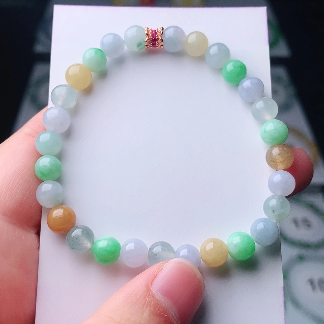 翡翠未镶嵌手链翡翠