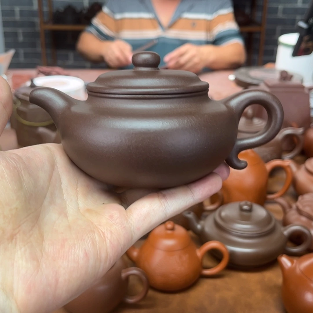 茶壶紫砂13 紫砂壶手工制作一手货源200cc
