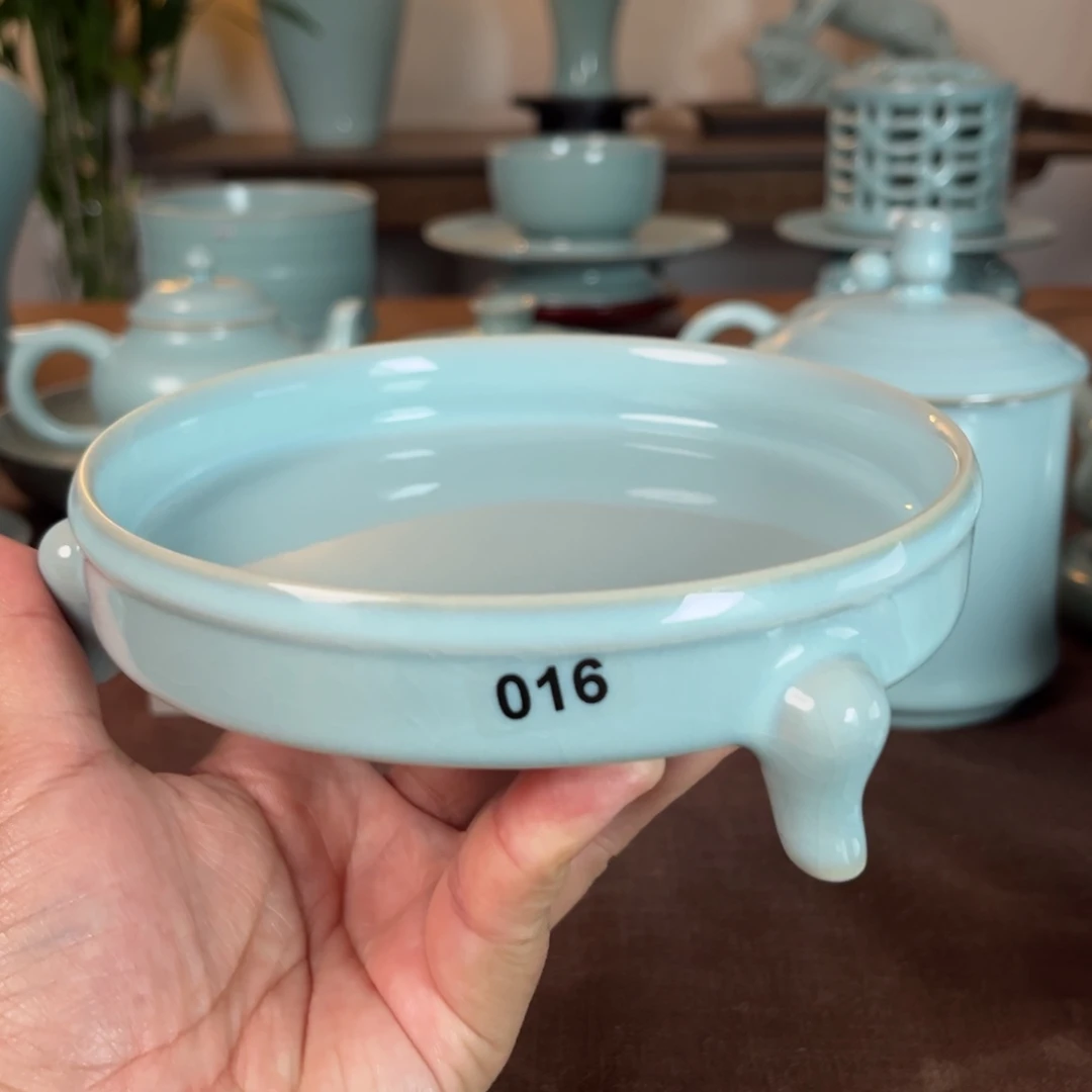 微瑕016原矿汝官窑作品