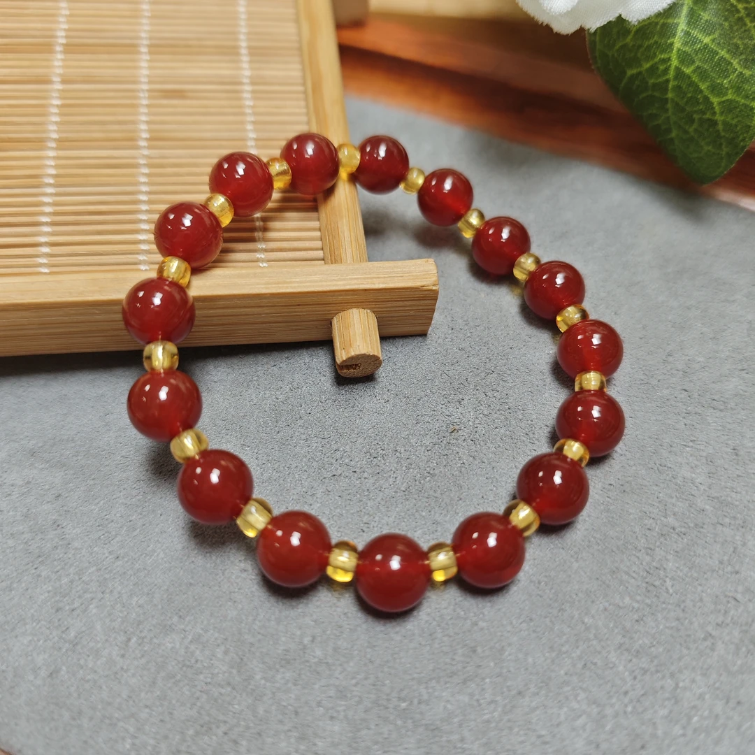 满肉红转运手串A2(多样性发)F