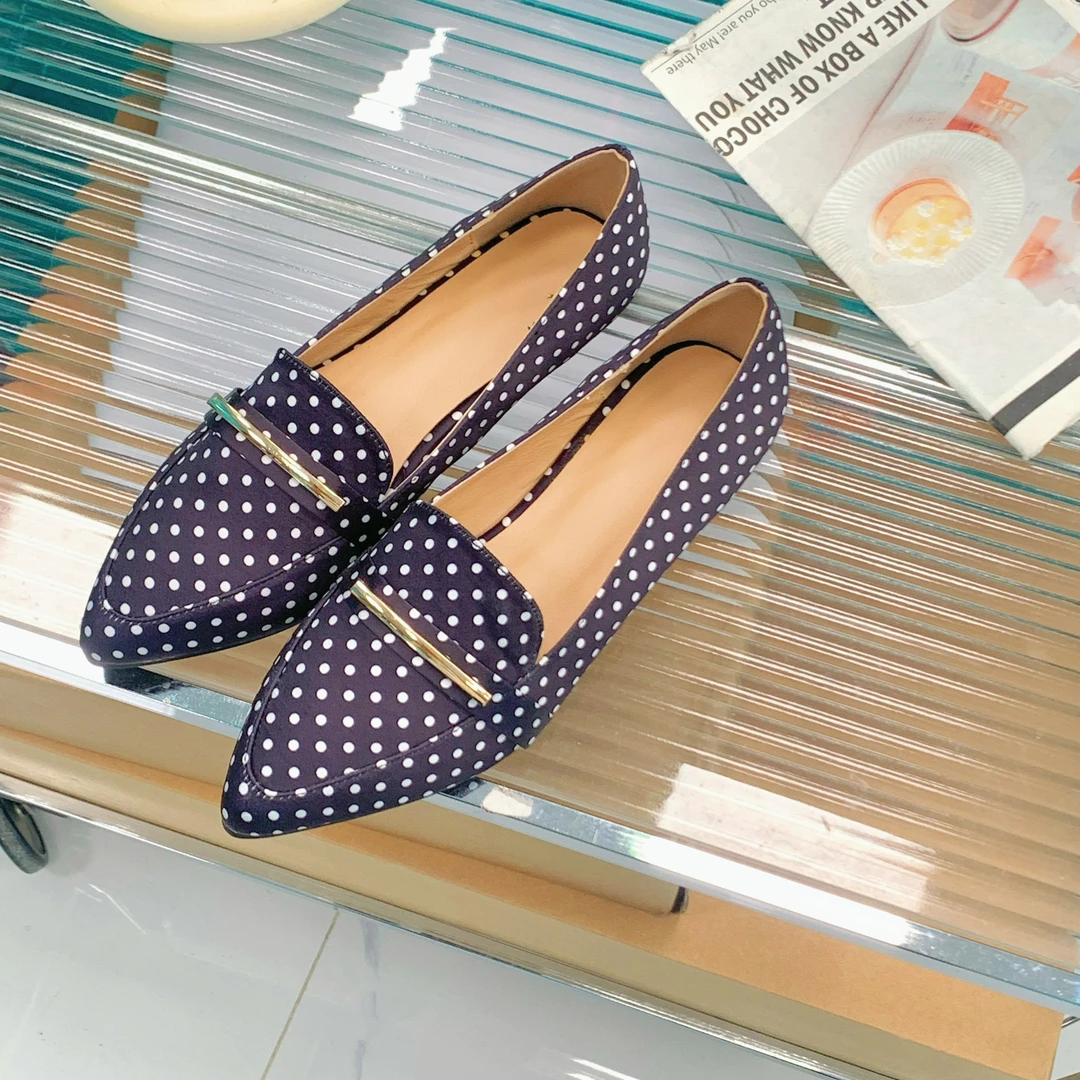 0714低跟尖头春夏季浅口单鞋妈妈鞋低跟新款时尚舒适休闲女鞋