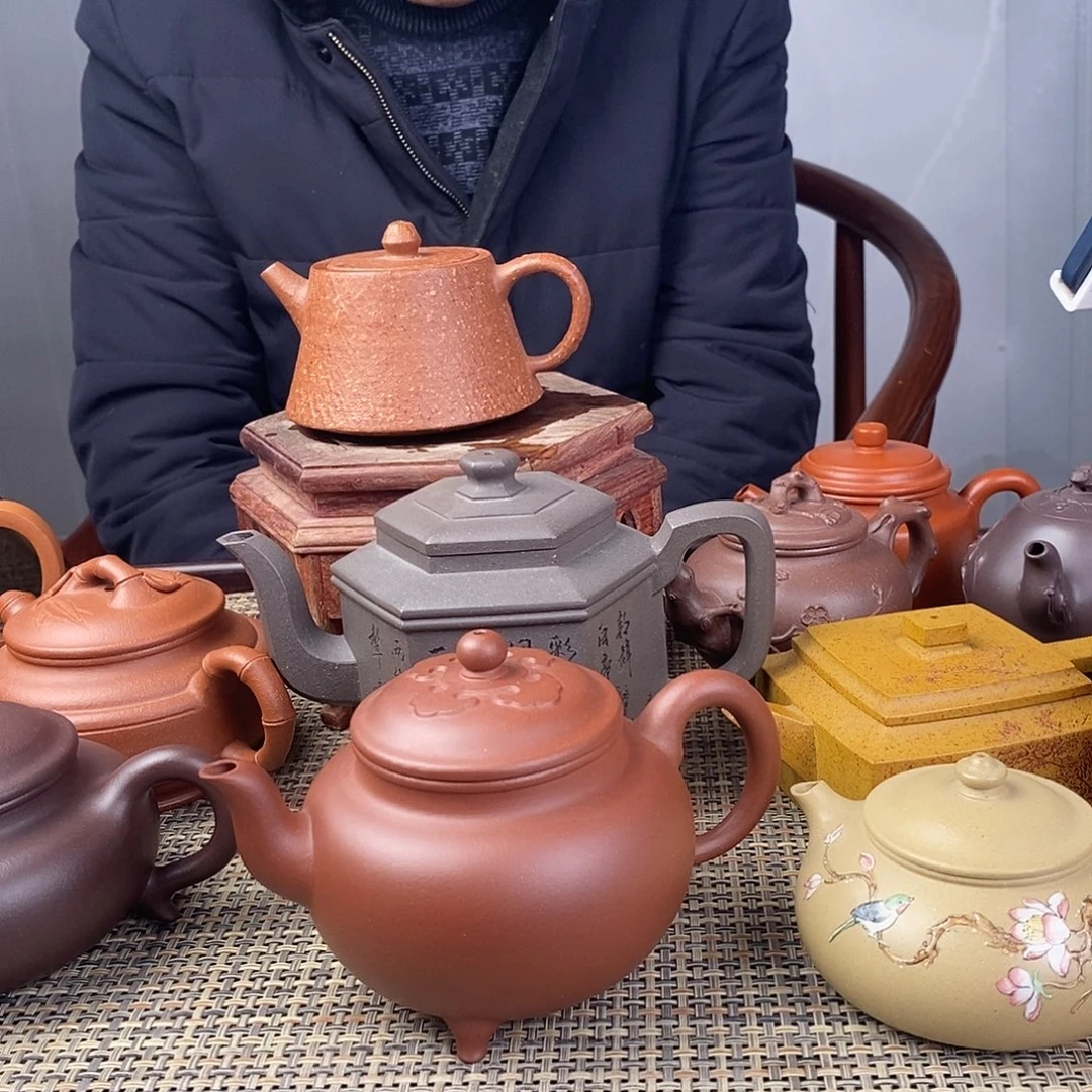 用***3紫砂茶壶宜兴紫砂壶茶壶老丁山紫砂