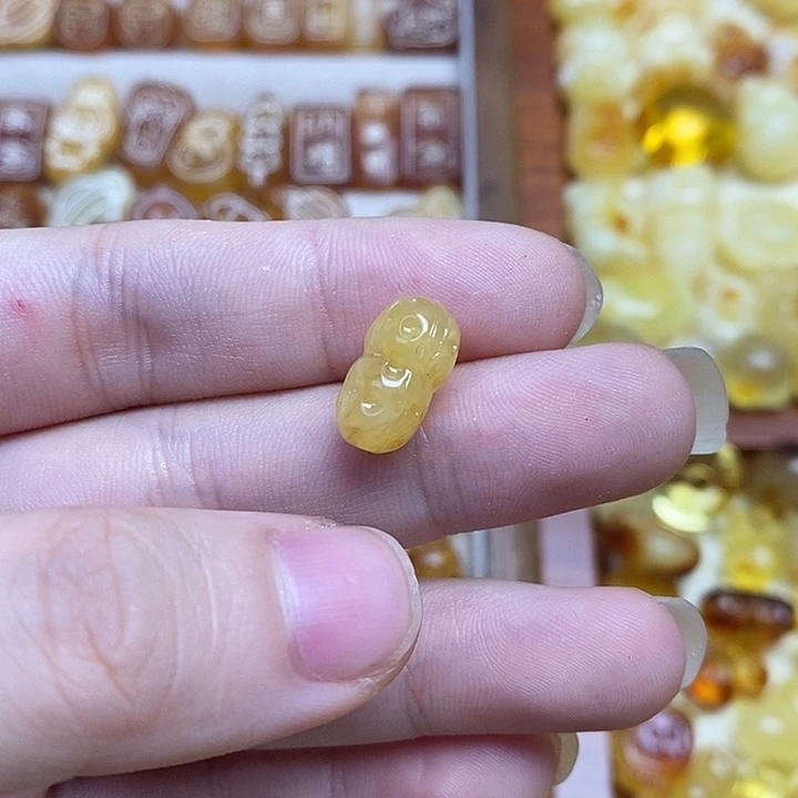 吊坠橄榄核小花生