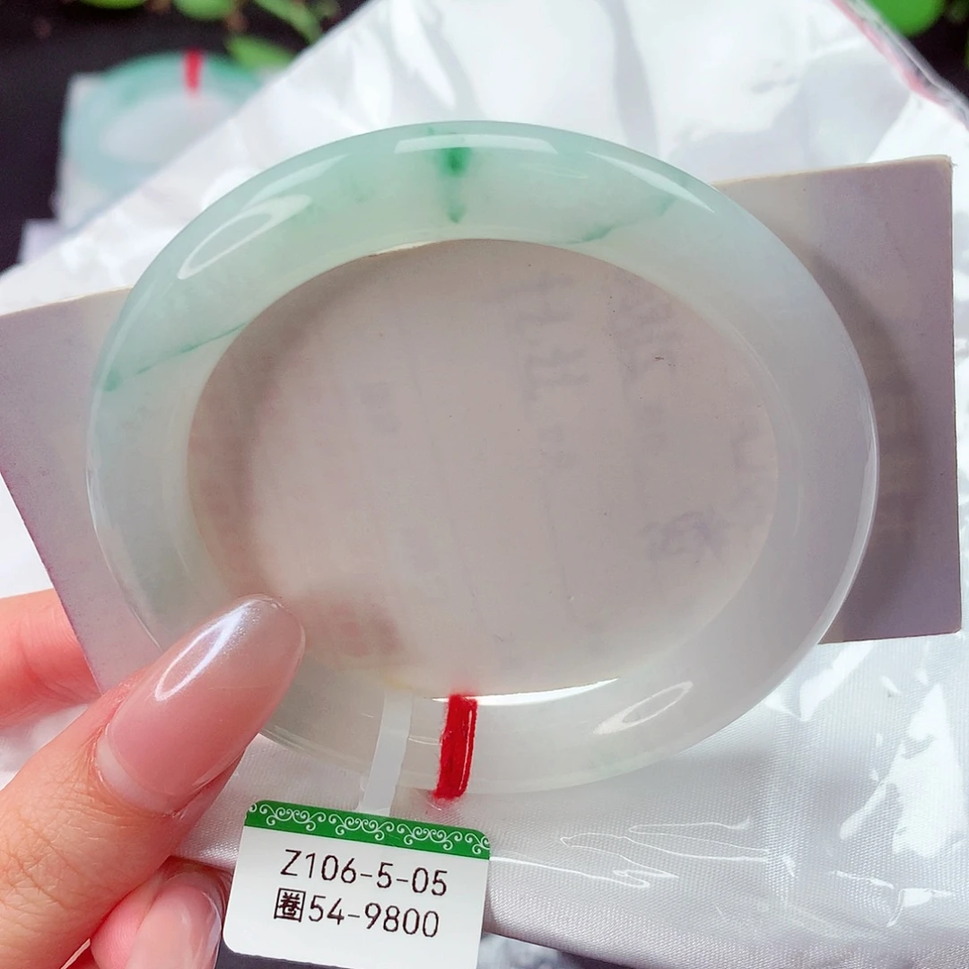 翡翠未镶嵌手镯缅甸天然a货翡翠手镯