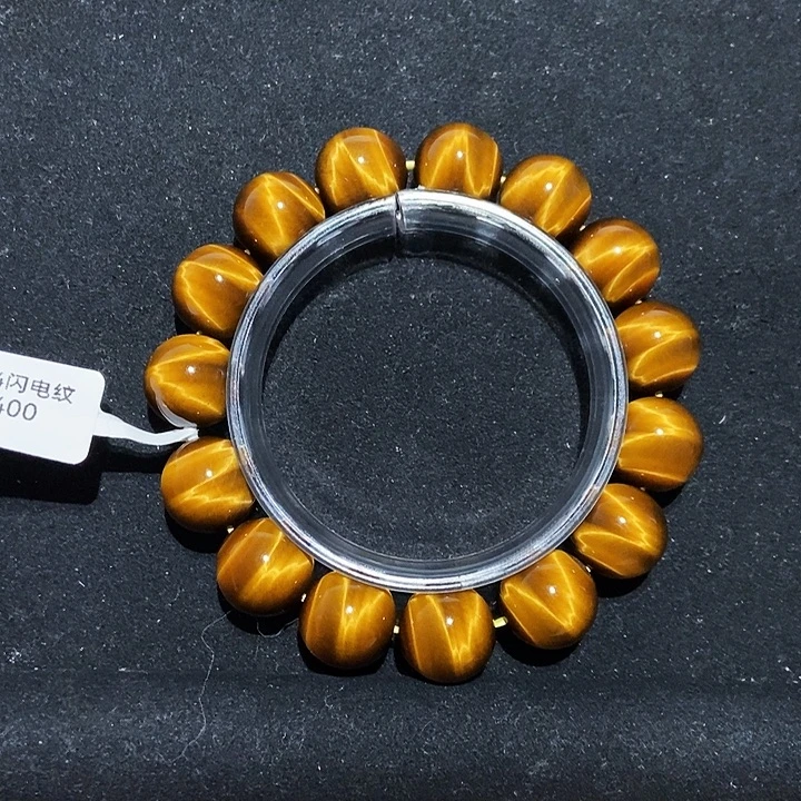 橙****木变石（虎睛石）未镶嵌手链