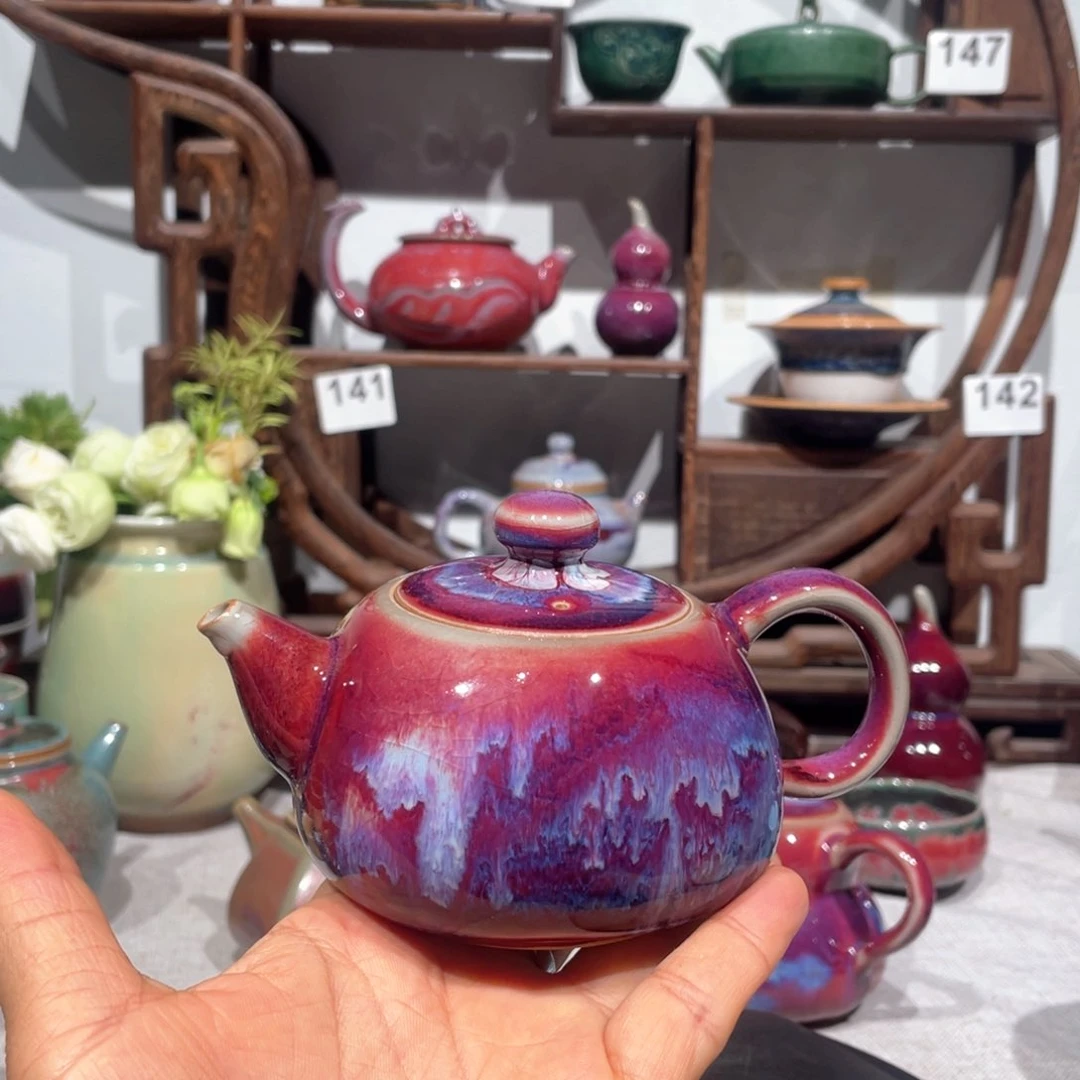 用***1中国神后钧瓷茶器