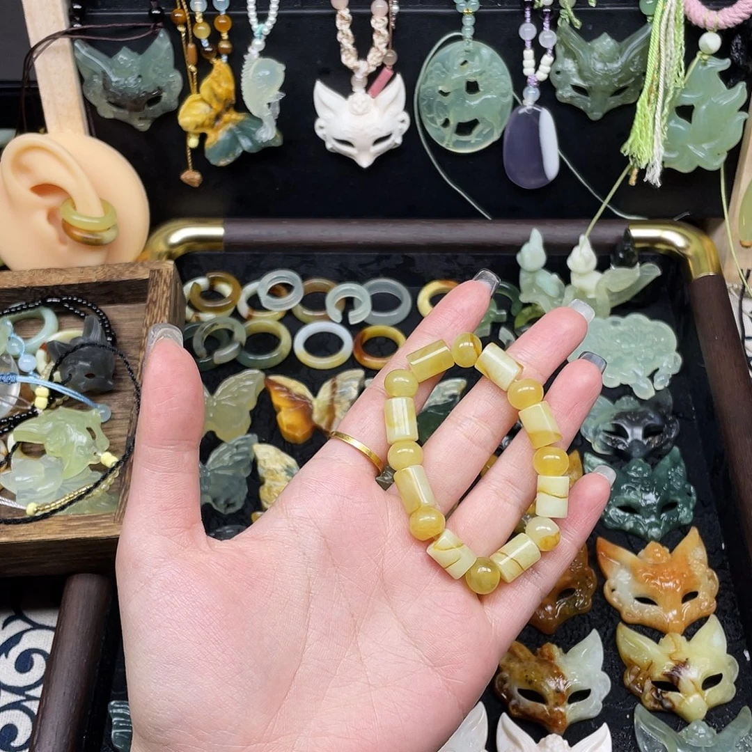 蛇纹石玉未镶嵌颈饰福利