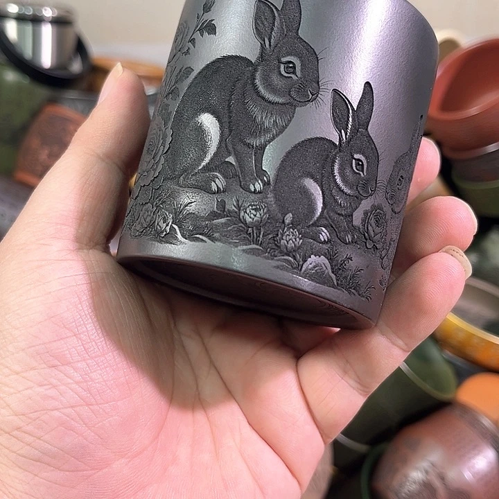 茶杯紫砂全手工紫砂主人杯