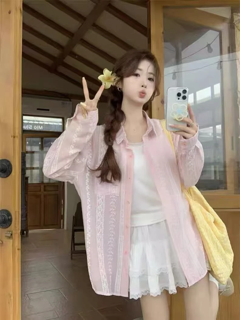 【诺哥专属】莱赛尔天丝提花防晒衬衫