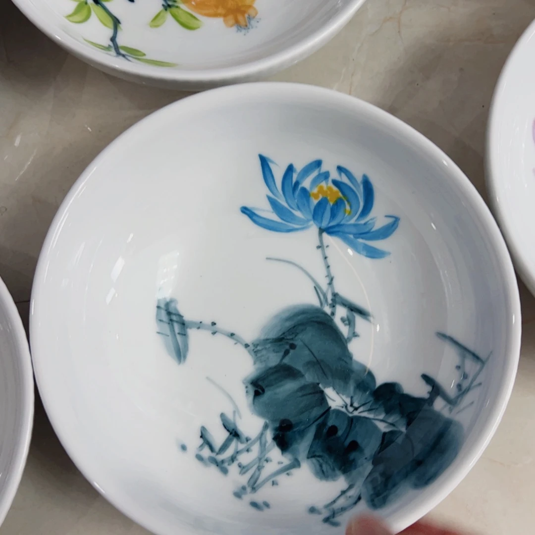 景德镇陶瓷手工手绘制作