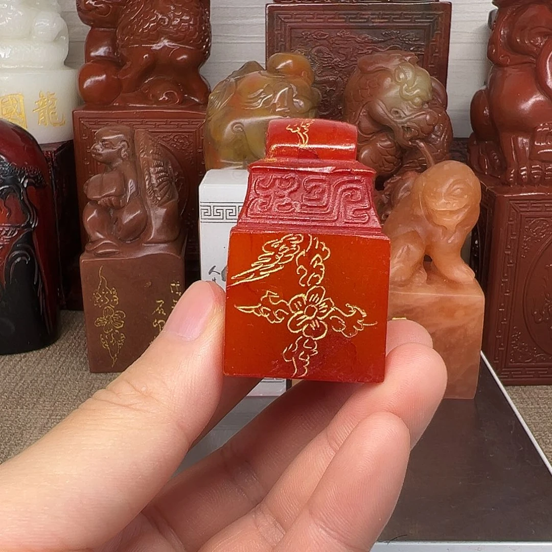 寿山石印石精品印章