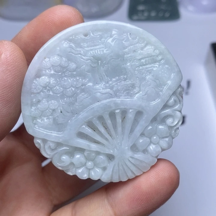 颈饰未镶嵌翡翠翡翠