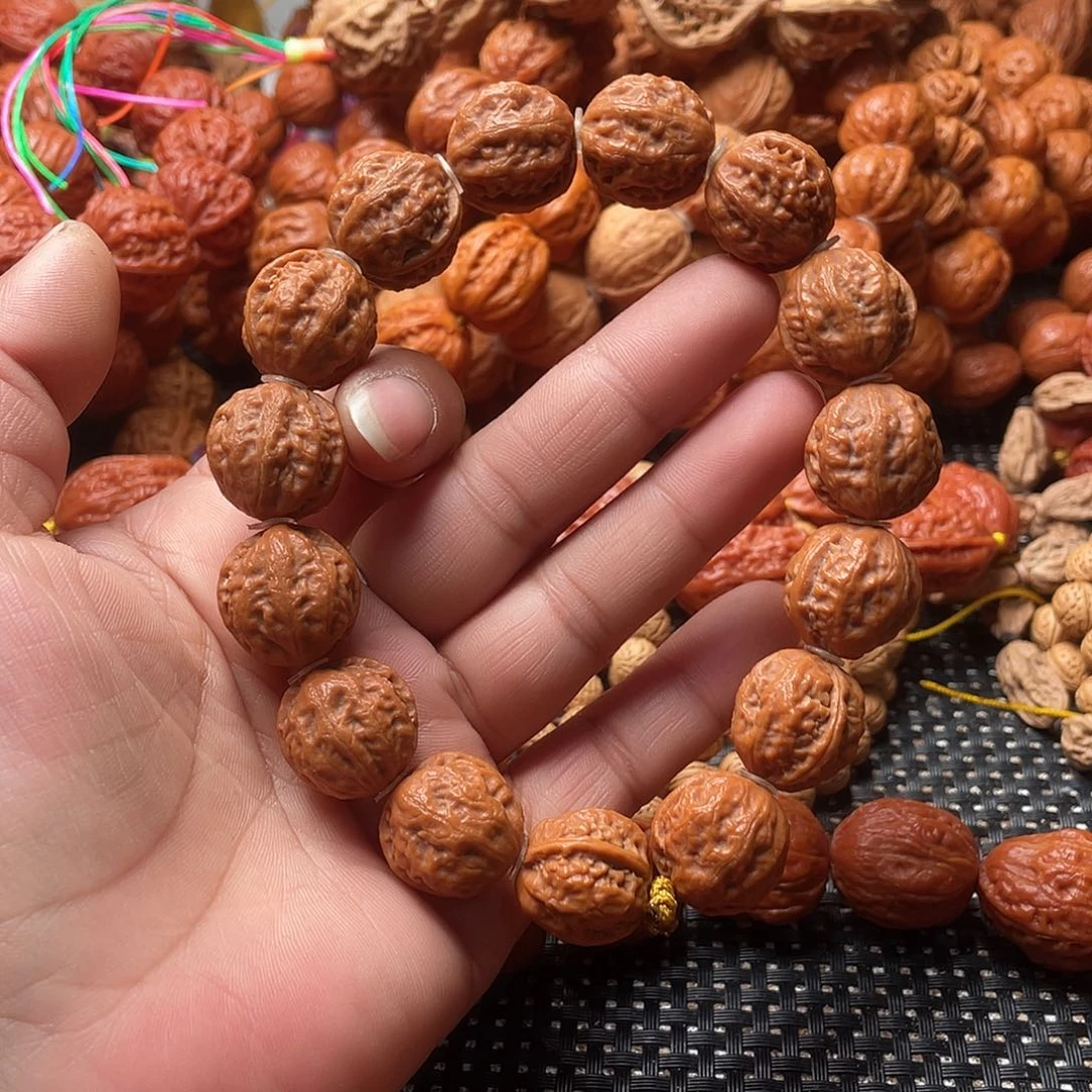 鱼****手串文玩核桃八棱