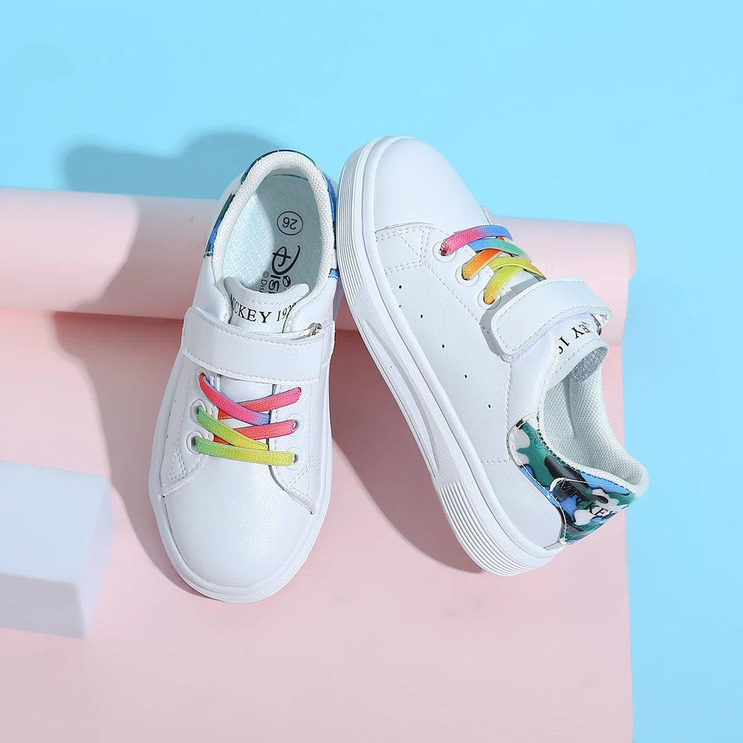 Disney/迪士尼童鞋休闲百搭小白鞋潮2025春秋款新款软底运动板鞋