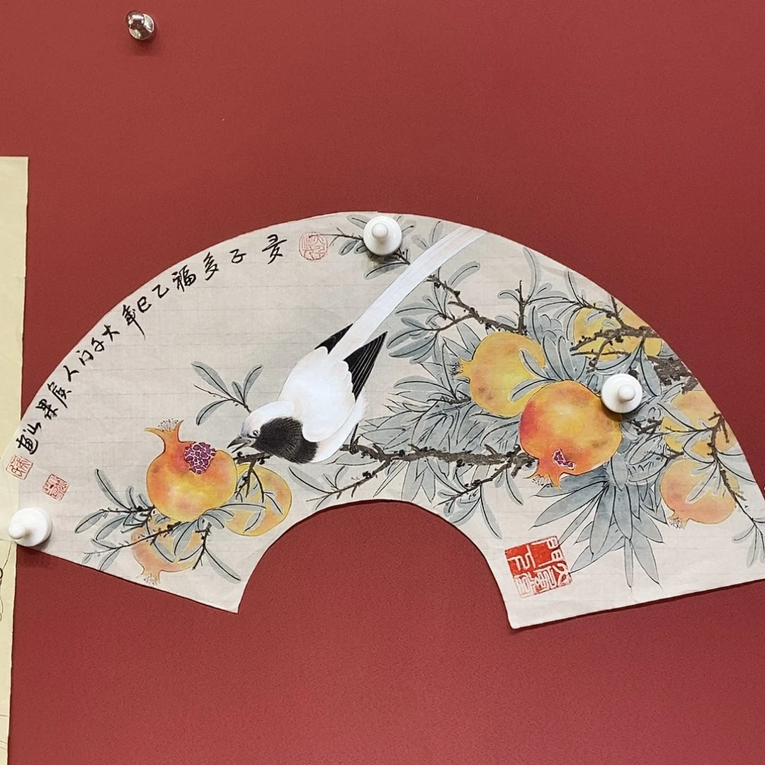 国画大风堂嫡传-侯果山老师作品路