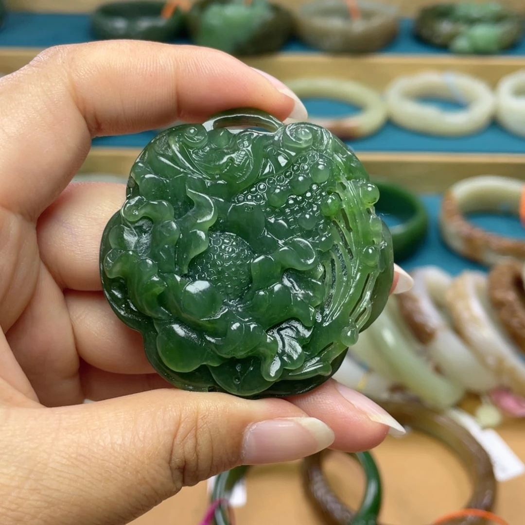 吊坠(不含链)未镶嵌和田玉
