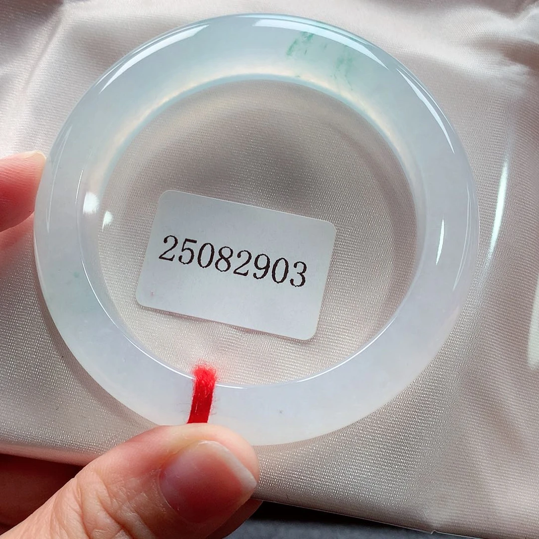 未镶嵌手镯翡翠76号，天然A货翡翠手镯