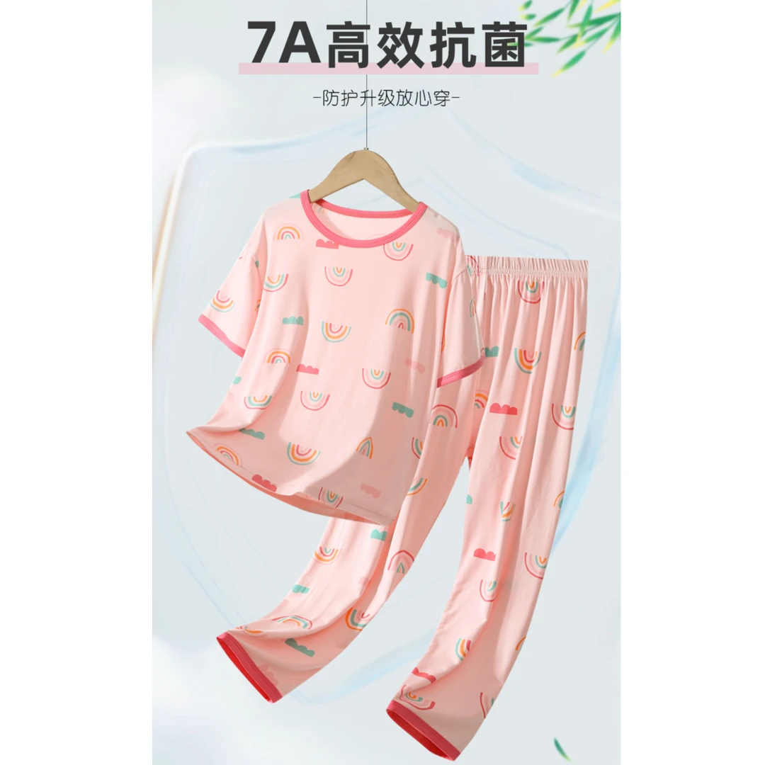 50205儿童短袖长裤套装